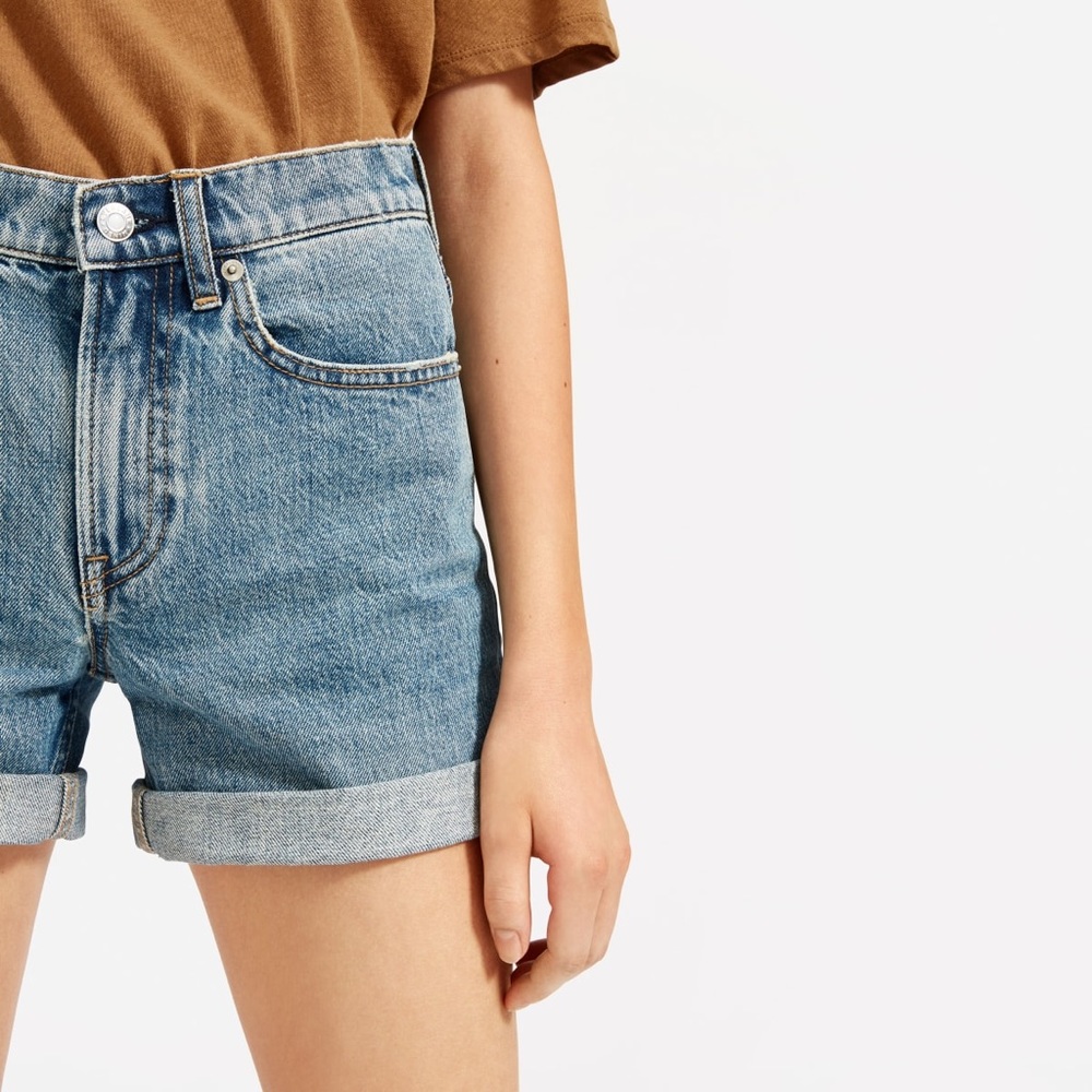 everlane denim short